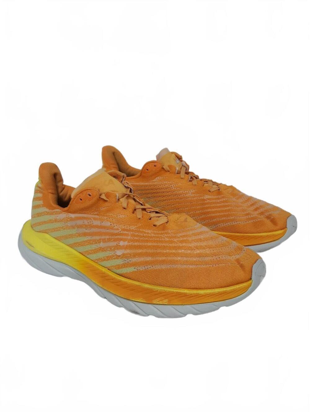 Hoka Mach 5 1127893 Men Size 12.5 D Yellow Orange